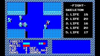 Sharp MZ-1500 Game: Dark Storm - Demon Crystal 3 (1987)