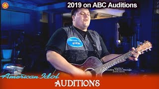 Wade Cota “Blame It On Me” UNIQUE VOICE of Arizona | American Idol 2019 Auditions