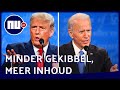 Zo verliep het laatste debat tussen Trump en Biden | NU.nl