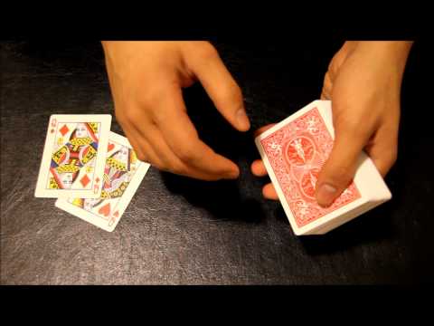 Between The Two Red Queens - EASY Amazing Card Trick & Tutorial