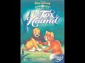 Opening To The Fox And The Hound UK DVD 2001