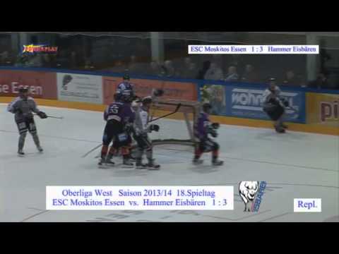 ESC Moskitos Essen vs Eisbären Hamm - 13.12.2013 - Saison 2013/14 - Oberliga-West