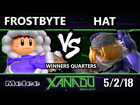 S@X 248 Melee - Frostbyte (Ice Climbers) Vs. hat (Sheik) - Smash Melee Winners Quarters