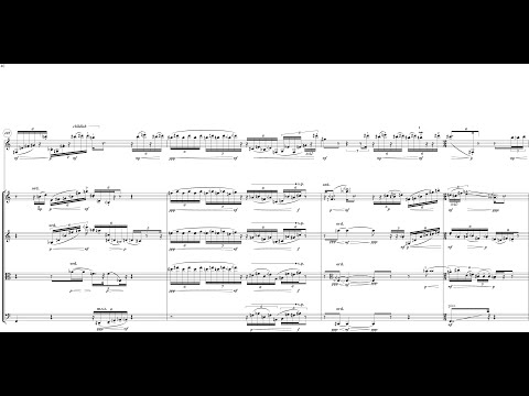 Emre Dündar - Récit Ductile for Clarinet and String Quartet (2019-20) [Score-VIdeo]