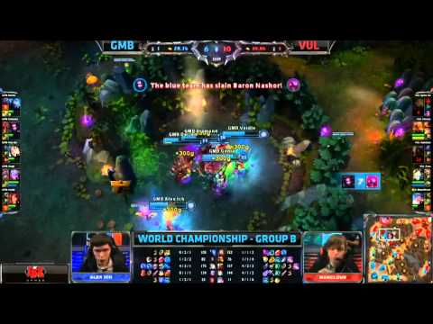 GMB vs VUL -  Worlds 2013 Group Stage D6 Recap
