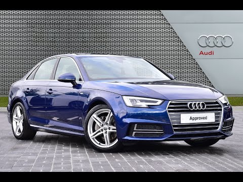 AUDI A4 TDI S LINE BLUE 2016
