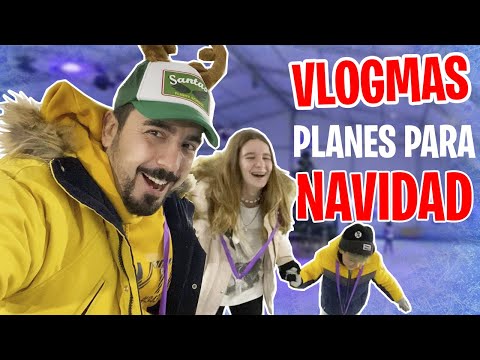 VLOGMAS ¿Que hacer en NAVIDADES 2019? Feria + pista de hielo // Turismo Navideño
