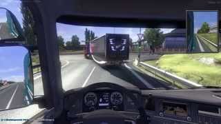 preview picture of video '4Games #Eduardo: Euro Truck Simulator 2 Multiplayer, Calais-Brussel'