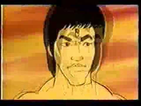 Very Old Bruce Lee Cartoon