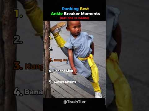 Ranking The Best Ankle Breaker Moments Ever! #shorts #sports #funny