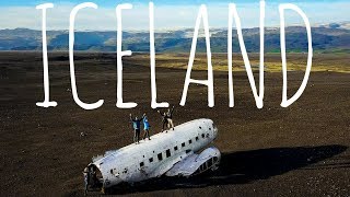 VIK PLANE CRASH &amp; EPIC WATERFALLS | Iceland Day 2 - YouTube