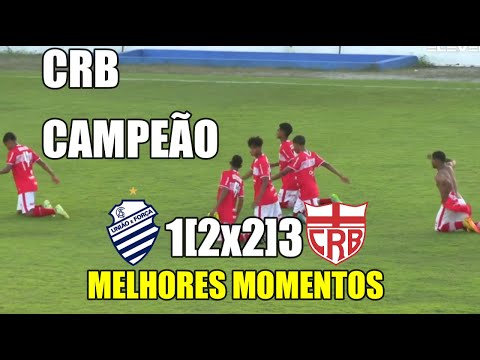 CSA 1 (2 X 2) 3 CRB - Melhores Momentos e penaltes - Alagoano Sub 15 Final 2022