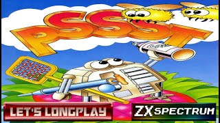 LET'S LONGPLAY: PSSST (ZX SPECTRUM - With Commentary)