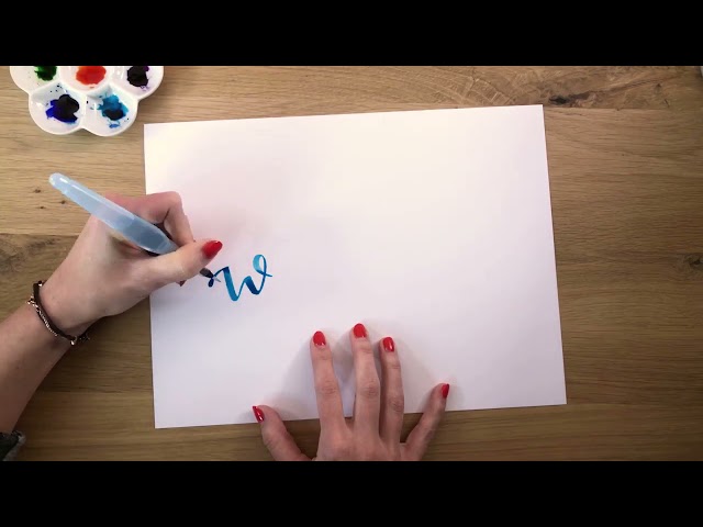 Vídeo relacionado con Pentel Arts Aquash FRHBFMBP3 - Cepillo de agua con puntas surtidas, paquete de 3