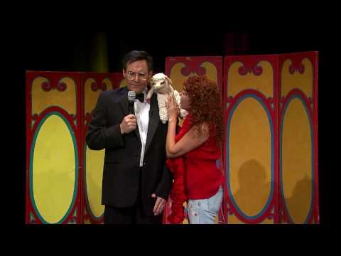 Segment with Fake Jerry Lewis and Shari Lewis Daughter & Lambchop gets awkward