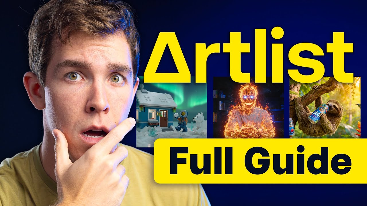 How to Use Artlist AI the RIGHT Way! -  Nano Banana Pro, Kling O1 & More