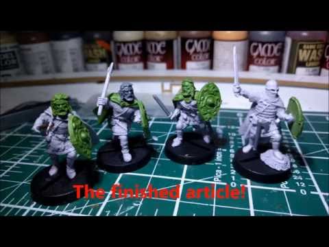 Making press moulds from "Blue Stuff/Oyumaru"