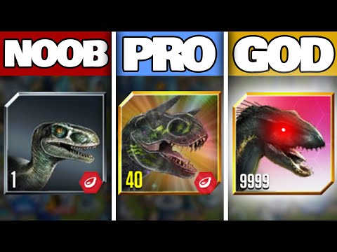 NOOB vs PRO vs GOD EP. 32 | Jurassic World: The Game