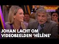 Johan kan lach niet onderdrukken na videobeelden van 'Hélène' | VANDAAG INSIDE