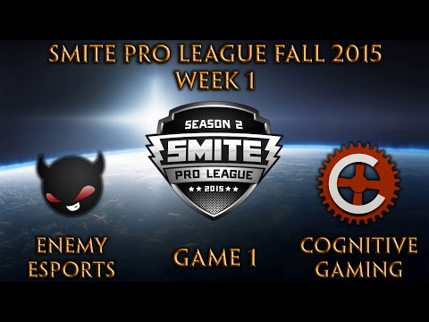 SPL Fall: Week 1 - Enemy Esports vs. Cognitive Gaming (Game 1)