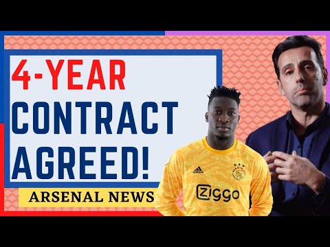 PERSONAL TERMS AGREED | Andre Onana Agrees 4 YEAR DEAL At Arsenal Until 2024 |Arsenal News Now