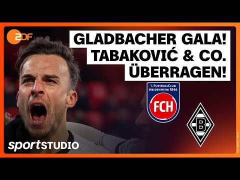 1. FC Heidenheim – Borussia Mönchengladbach | Bundesliga, 11. Spieltag 2025/26 | sportstudio