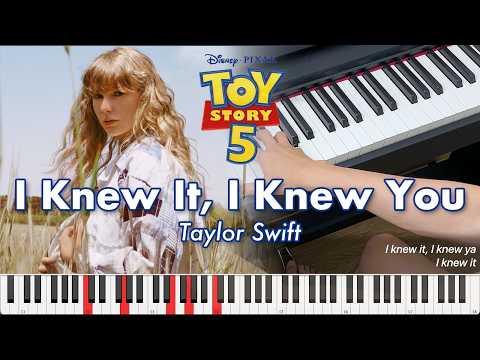 Piano Chords: I Knew It, I Knew You (from The Motion Picture \Toy Story 5\)- Taylor Swift