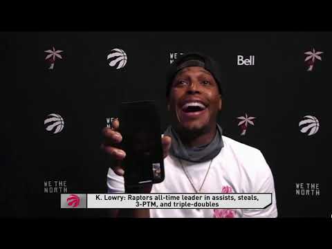 Postgame Interview | Drake interrupts Kyle Lowry's On FaceTime