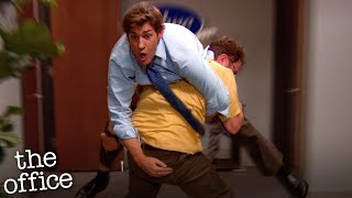 The Office but it's just Everyone Being Violent - The Office US