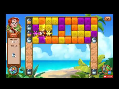 Lost Island Blast Adventure Level 911 NO BOOSTERS - A S GAMING