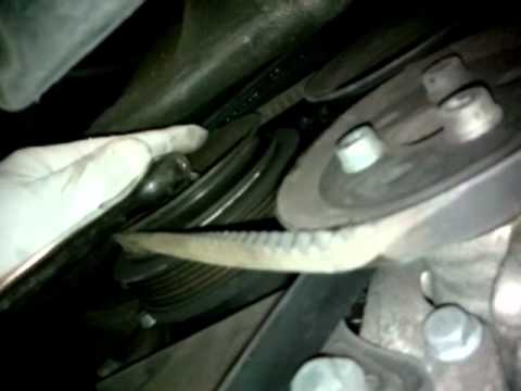 How to remove and replace fan belt