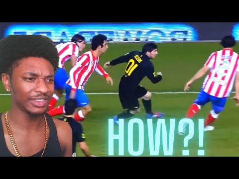 NBA Fan Reacts To "Lionel Messi vs No Space"