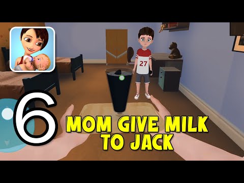 Mother Life Simulator Game 2021 - Part 6 Mom Give Milk to Jack (iOS, Android)