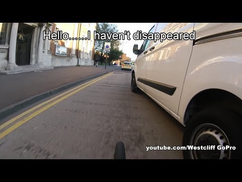 Bad Drivers Cycling Compilation #121 - Moped Madness - Failed & Pointless MGIF - White Van Man