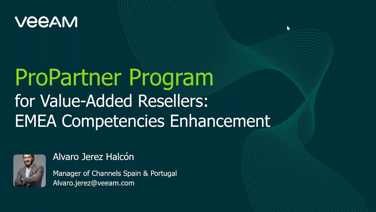 ProPartner Program for Veeam Value-Added Resellers video