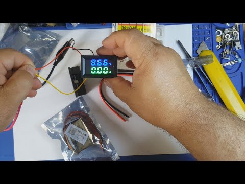 Посылки с Алиэкспресс , Новые вольтамперметры  с двойным измерением . Ваттметр .