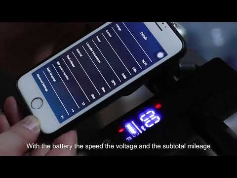 AOVO Pro electric scooter APP tutorial