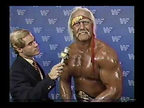 Hulk Hogan Oakland promo - aired 12/13/86