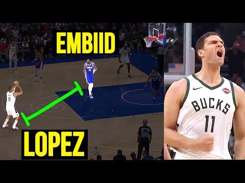 FILM STUDY: How Brook Lopez FRUSTRATED Joel Embiid