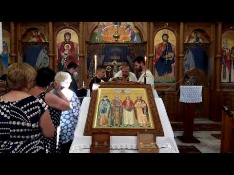 Archijerejská svätá liturgia pri príležitosti osláv eparchiálnych patrónov