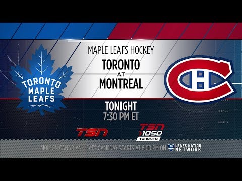 Maple Leafs Game Preview: Toronto at Montreal - September 26, 2018