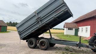 Spannm&aring;lsvagn Trava ca 14m3  med tipp dump trailer | Image 4 - Autoline