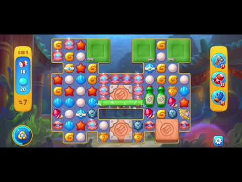 Fishdom 8884 Hard Level - NO 💣🧨💥