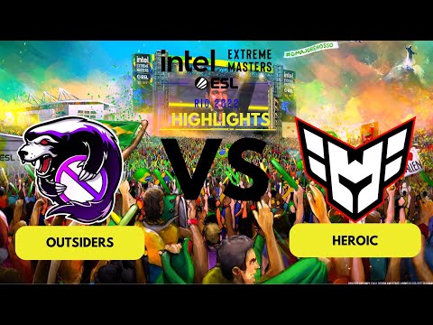 Outsiders vs Heroic Highlights - Map 1 [Mirage] - IEM Rio Major 2022 - Champions stage - Grand Final