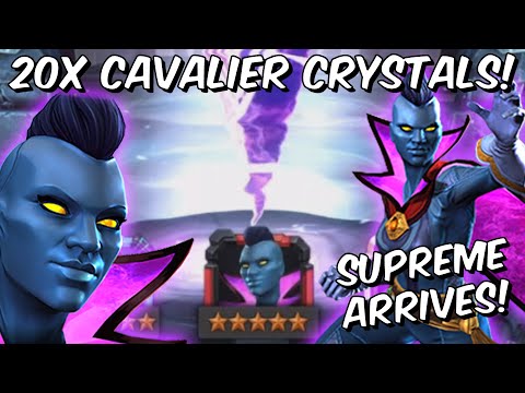 20x 6 Star Sorcerer Supreme Cavalier Crystal Opening! - Marvel Contest of Champions