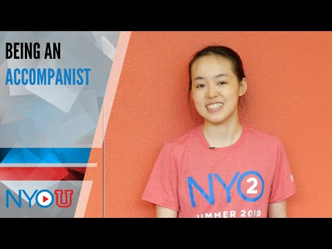 NYO-U: Tips for Being an Accompanist