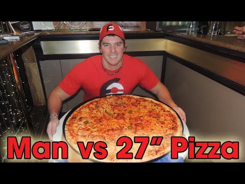 Toni's 27" Pizza Challenge RECORD | Randy Santel Video