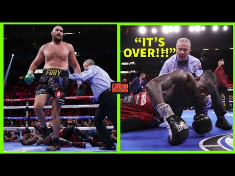 WOW!!! TYSON FURY KNOCKS OUT DEONTAY WILDER BY BRUTAL 11TH RD KO, WILDER'S FUTURE UP IN THE AIR!
