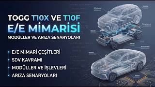 Togg T10X ve T10F E/E Mimarisi: Modüller ve Arıza Senaryoları