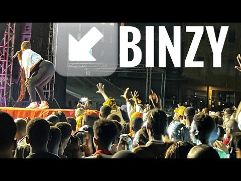 BINZY Shaking her Nyash on Stage - KIDI live in Gambia CONCERT